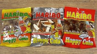 HARIBO  3x Happy Cola [upl. by Anaed565]