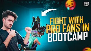 Fight With Pro Fans in Bootcamp  Pubg mobile  Qadeer gaming [upl. by Grondin]