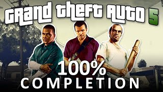 GTA V 100 Completion  Full Game Walkthrough 4K 60fps [upl. by Okram654]