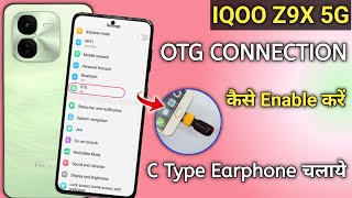 OTG not working Iqoo z9x 5g  Otg problems solved  How to solve OTG issues [upl. by Oyek]