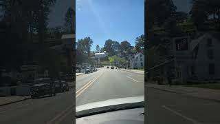 Gene The Bear Driving on Main Street in Downtown Bryson City NC 10022024 [upl. by Jaynell]