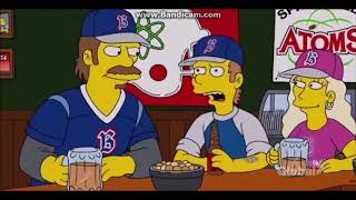 The Simpsons  Springfield Atoms vs Boston Americans Funny Simpsons Clips [upl. by Marleen994]