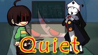 quotShh would you die quietlyquot Quiet COVER Chara VS Taki  Friday Night Funkin  CN TAKEOVER [upl. by Lomaj]