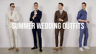 Summer Wedding Outfits  Men’s Fashion  Outfit Inspiration [upl. by Roana]