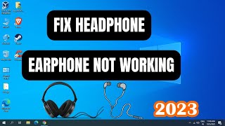 Fix Earphones Headphone Not Working On Windows 11 [upl. by Hoover]