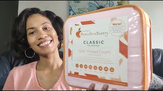 Boden Figs and Peach Sheets Thrift Haul To Resell [upl. by Eislehc]