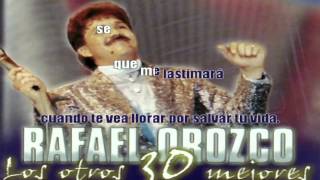 KARAOKE  Que Será De Mi  Rafael Orozco  KARAOKE [upl. by Nilcaj]