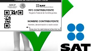 imprime tu cédula de identificacion fiscalconstancia de identificación fiscal [upl. by Deth204]