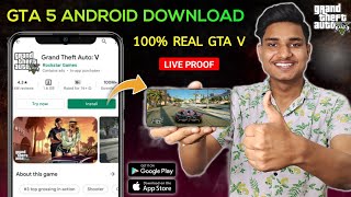 How to Download GTA 5 For Android  Download Real GTA 5 on Android 2022  GTA 5 Mobile Download [upl. by Yborian]