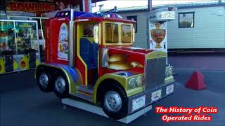 2000s Coin Operated Semitrailer Kiddie Ride  American Truck [upl. by Bud]