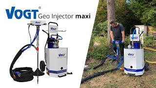 VOGT Geo Injector maxi  Working with the machine [upl. by Darrel259]