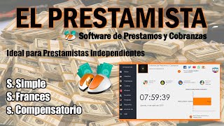 EL PRESTAMISTA  Software de Prestamos y Cobranzas [upl. by Cohleen347]