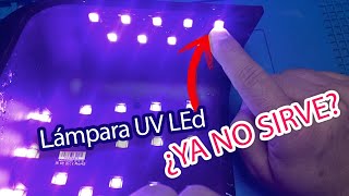 LÁMPARA UV LED PARA UÑAS se fundieron los LEDS Así se repara [upl. by Grant425]