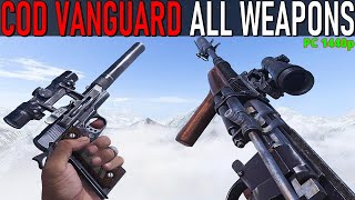 COD VANGUARD All Weapons [upl. by Avilla24]