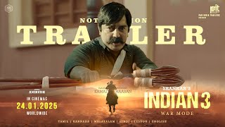 Indian 3 War Mode Notion Trailer 2  Kamal Haasan  Kajal Aggarwal  S J Suryah  S Shankar  PIT [upl. by Atnoid]