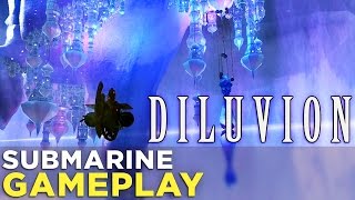 Diluvion GAMEPLAY Controlling a Dieselpunk Submarine in a Vast Underwater World [upl. by Kenwood]