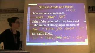 Chapter 14 Acids and Bases  Part 4 [upl. by Eicak]