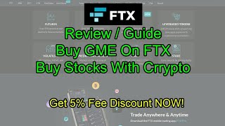 FTX Exchange Review Guide Walk Through  Buy GME on FTX  Deposit SGD  Trade Forex [upl. by Notserp53]