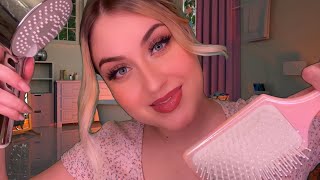 ASMR Deutsch Mommy frisiert dich nach der Schule💇‍♀️ Mommy does you Hair  Haircut Roleplay Friseur [upl. by Yila]