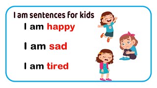 Fun Learning Adventure for Kids  quot I am quot sentence for kids  Wonderful Kids [upl. by Elegna]