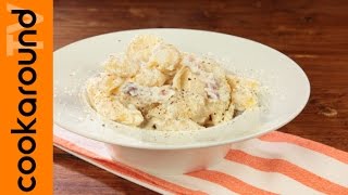 Pasta con ricotta e pancetta  Primi sfiziosi [upl. by Ecilegna]