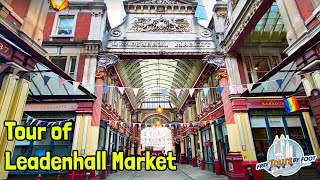 Leadenhall Market London Walking Tour [upl. by Evelin846]