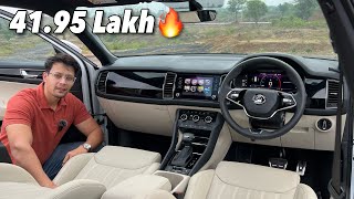 Fortuner iska INTERIOR Dekh BEHOSH🤣 2024 Skoda Kodiaq LampK Drive Review [upl. by Dulcie]