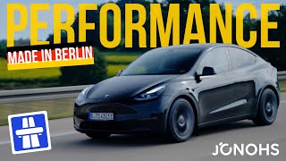 Tesla Model Y Performance Autobahntest  schnelle 320km [upl. by Oremo]