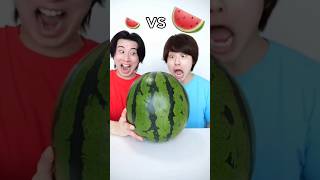 Small Watermelon Vs Big Watermelon Challenge kindness help humanity video [upl. by Mohammad564]