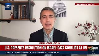 Hussain AbdulHussain on the American point of view regarding the IsraelHamas war—i24 News Part 2 [upl. by Donni281]