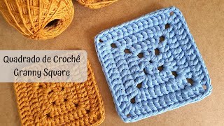 Como Fazer Um Quadrado de Crochê Perfeito Sem Marcações  Granny Square  Tutorial de Crochê  DIY [upl. by Damour172]