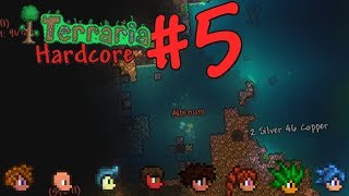 Terraria Hardcore Ep 5  The Meteorite of Cthulhu [upl. by Ahsienod]