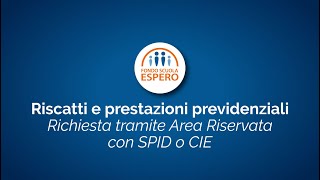 Come richiedere il riscatto o la prestazione previdenziale [upl. by Etteb]