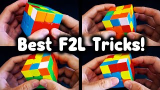 My Top 10 F2L Tricks  Rubiks Cube Tutorial [upl. by Niltyak]