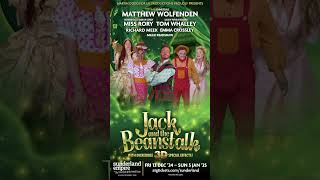 Jack and the Beanstalk  Sunderland Empire  ATG Tickets [upl. by Brina]