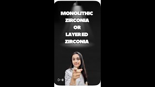 Monolithic zirconia vs Layered zirconia [upl. by Favianus]