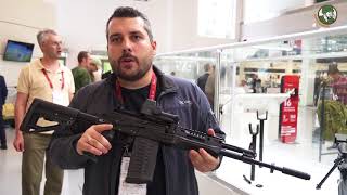 Kalashnikov AK200 series assault rifles and AM17 compact assault rifle Army2018 [upl. by Aelyk]