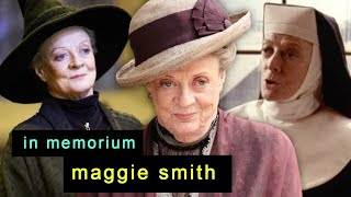 In Memoriam Dame Maggie Smith A National Treasure of British Cinema Beloved the World Over [upl. by Mccoy]