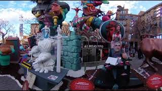 Descubre las Fallas de Valencia en 360 [upl. by Trebled333]