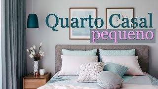 Como Decorar Quarto Casal Pequeno  Por Maryane Nunes [upl. by Eirrac]