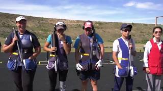 2018 European Championship Shotgun Leobersdorf Austria  Skeet Women Team Final [upl. by Krakow]