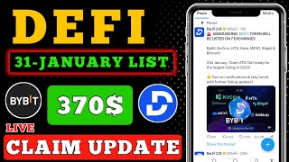 Claim Your Defi Token 🤑 Defi Claim Update  Defi Points Convert Defi Token [upl. by Vashti]