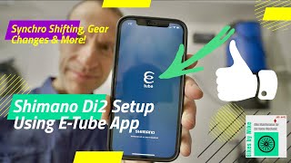 Shimano Di2 Setup Using ETube App Synchro Shifting Gear Changes amp More [upl. by Flss]