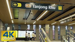 Tanjong Rhu MRT Station TE23 TEL4  SingaporeIsland [upl. by Ainaj]