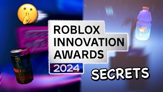 HIDDEN SECRETS IN THE ROBLOX INNOVATION AWARDS 2024 [upl. by Herstein]