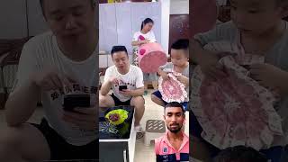 Chinese funny video funny comedy family baby trending twin [upl. by Jules161]