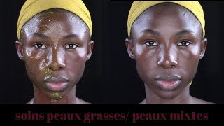 SOINS DE VISAGE EN PROFONDEUR  PEAUX GRASSE PEAUX MIXTE [upl. by Aicinat]