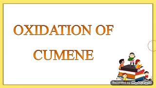 Oxidation of cumene for preparation of phenol urduhindi [upl. by Nair]