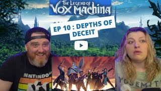 The Legend of Vox Machina quotDepths of Deceitquot Ep 10  HatGuy amp gnarlynikki React [upl. by Santa]