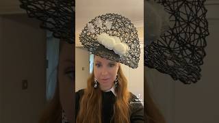 Fascinator Hatinator weddinghat fascinator hatinator millinery formalhat formalwear [upl. by Beane]